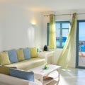 Elegant Suite Santorini Seating Area